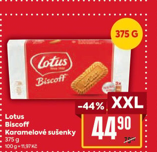 Sušenky Biscoff Lotus