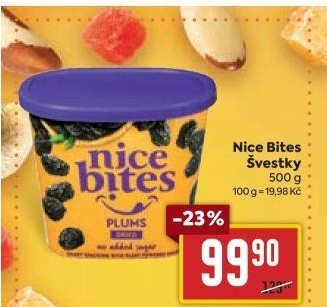 Švestky sušené Nice Bites