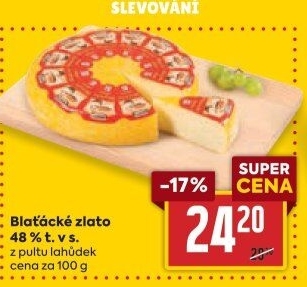 Sýr Blaťácké zlato Madeta
