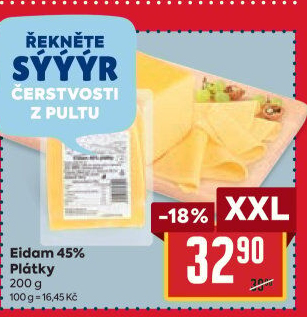 Sýr Eidam 45%