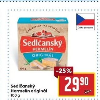 Sýr Hermelín Sedlčanský