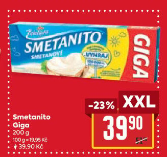 Sýr tavený Smetanito Želetava