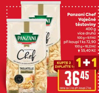 Těstoviny Selezione di Chef Panzani