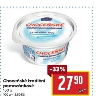 Tradiční pomazánkové Choceňské