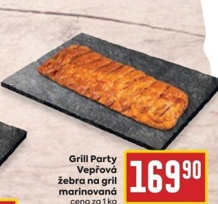 Vepřová žebra marinovaná na gril Grill Party