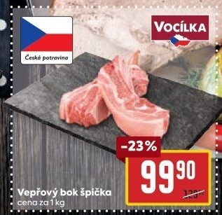 Vepřový bok špička Vocílka