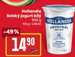 Bílý jogurt selský Hollandia