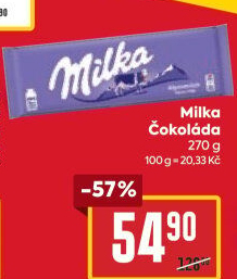 Čokoláda Milka