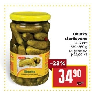 Okurky Billa