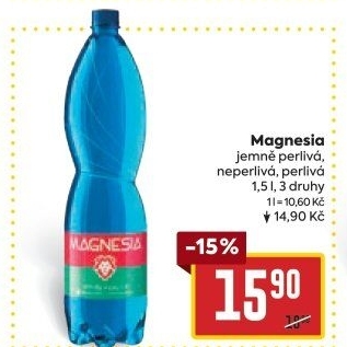 Přírodní voda Magnesia