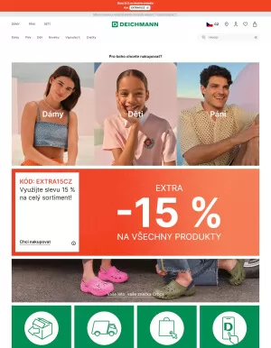 akční leták DEICHMANN 5.6.2024-11.6.2024