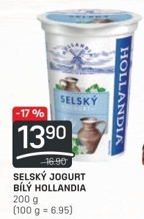 Bílý jogurt selský Hollandia