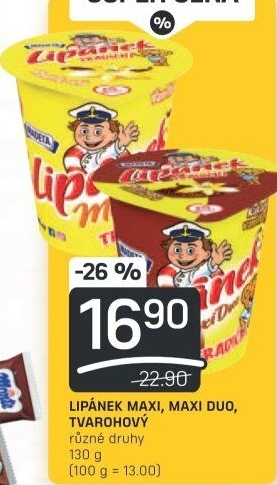 Dezert Lipánek Madeta