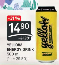 Energetický nápoj Yellow