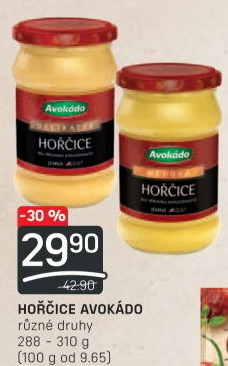 Hořčice Avokádo