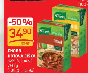 Jíška hotová Knorr