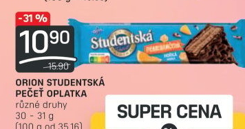 Oplatka Studentská pečeť Orion