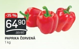 Paprika červená