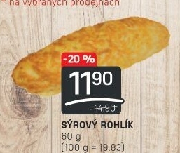 Rohlík se sýrem