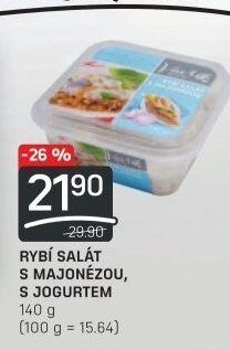 Rybí salát s majonézou Lahůdky Vavřík