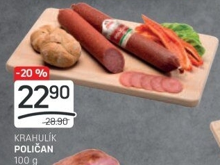 Salám Poličan Krahulík