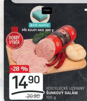 Salám šunkový Dobrý výběr