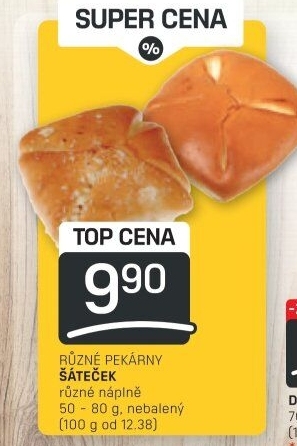 Šáteček s náplní