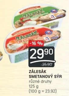 Sýr termizovaný Zálesák