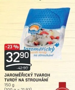 Tvaroh na strouhání Jaroměřický