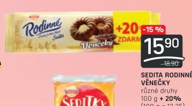 Věnečky Rodinné Sedita
