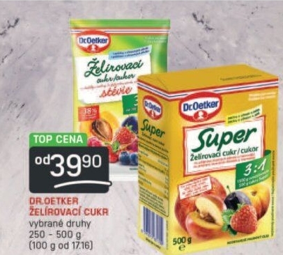 Želírovací cukr Dr. Oetker