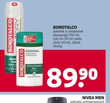Deodorant sprej Borotalco