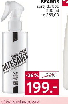 Deodorant sprej do bot Angry Beards