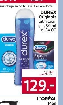 Gel lubrikační Durex