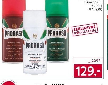 Pěna na holení Proraso