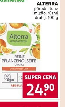 Tuhé mýdlo s rostlinnými oleji Alterra