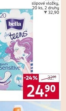 Vložky dámské slipové Bella