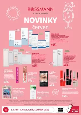 akční leták ROSSMANN drogerie 22.5.2024-18.6.2024