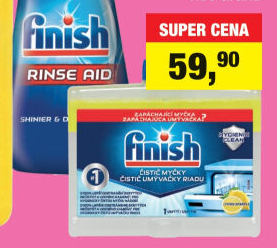 Čistič myčky Finish