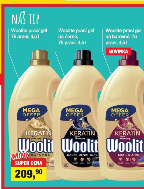 Prací gel Woolite