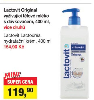 Tělové mléko Lactovit