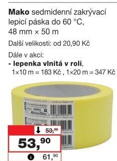 Zakrývací páska Mako