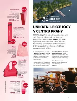 akční leták ROSSMANN drogerie 5.6.2024-10.9.2024
