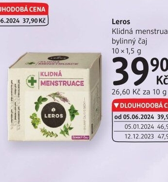 Čaj bylinný funkční Leros
