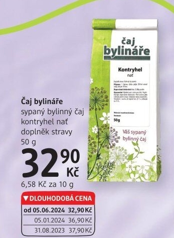Čaj sypaný bylinný bylináře Apotheke