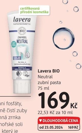 Pasta na zuby Neutral Lavera