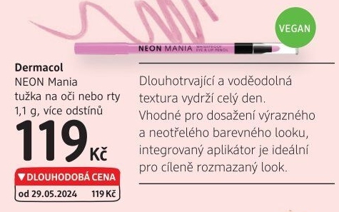 Tužka na oči a rty Neon Mania Dermacol