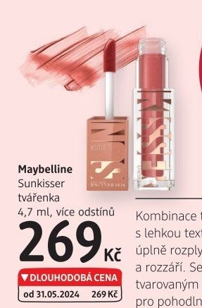 Tvářenka Sunkisser Maybelline