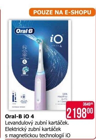 Elektrický zubní kartáček Oral-B iO Series 4