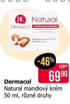 Krém pleťový mandlový Natural Dermacol